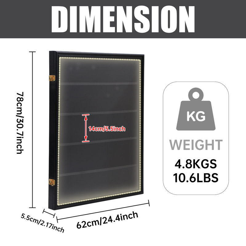 Étui à cartes de joueur de l 24,4 po x P 2,17 po WGOS