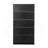 5-Drawer Dresser With Large Fabric Drawers, Black-1738037599