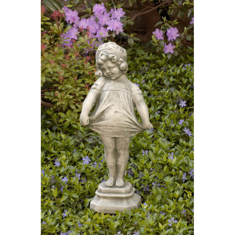 Shy Girl Statue, Graystone