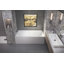 Baignoire de trempage en acrylique Alcove / Tile 72 po x 32 po Driftwood