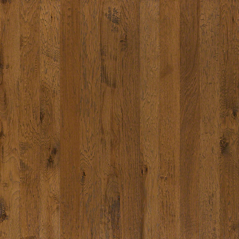 Plancher de bois franc d'ingénierie California Hickory de 4/7 po d'épaisseur x 5 po de largeur x 36 po de longueur