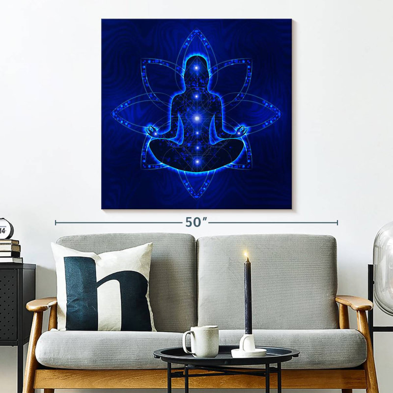 Kerrick Lotus Position Meditation, H 33 po x l 33 po