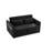 Indoor Contemporary Sofa Sleeper Sofa Bed With 2 Lumbar Pillows And Side Pocket For Home-382267276