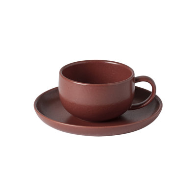 Casafina Pacifica Stoneware Teacup and Saucer