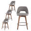 Tabouret de comptoir pivotant 26,8 po Ashwell-130960728