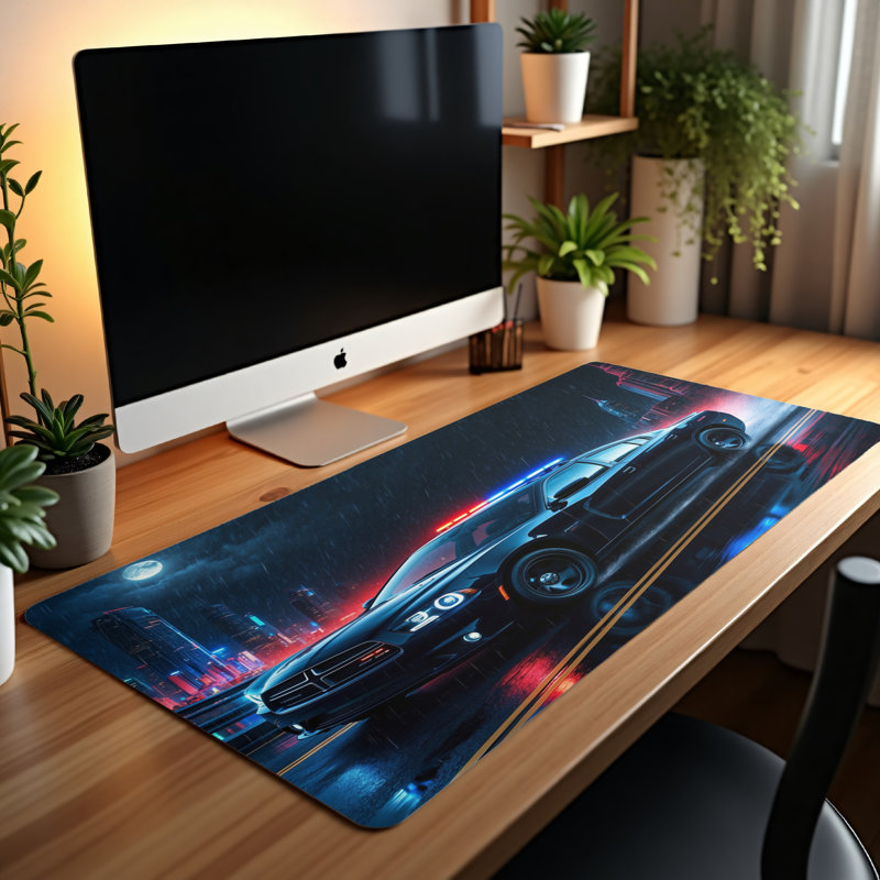 Polyester Desk Pad, 23.6x13.8