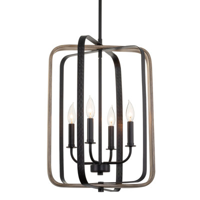 Abdiaziz 4 - Light Lantern Geometric Chandelier