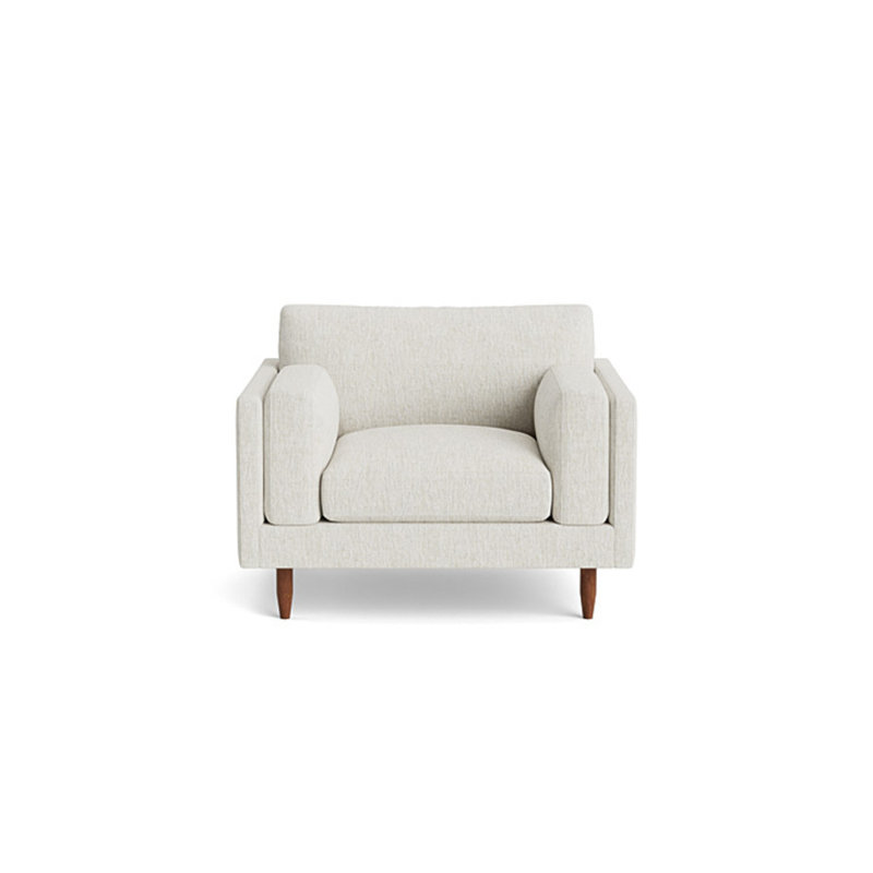 Skinny Fat Chair, Performance Weave - Snow