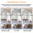 Rishikesh 29.13 '' 6-Speed Dimmable Reversible Ceiling Fan With LED Lights And Remote Control