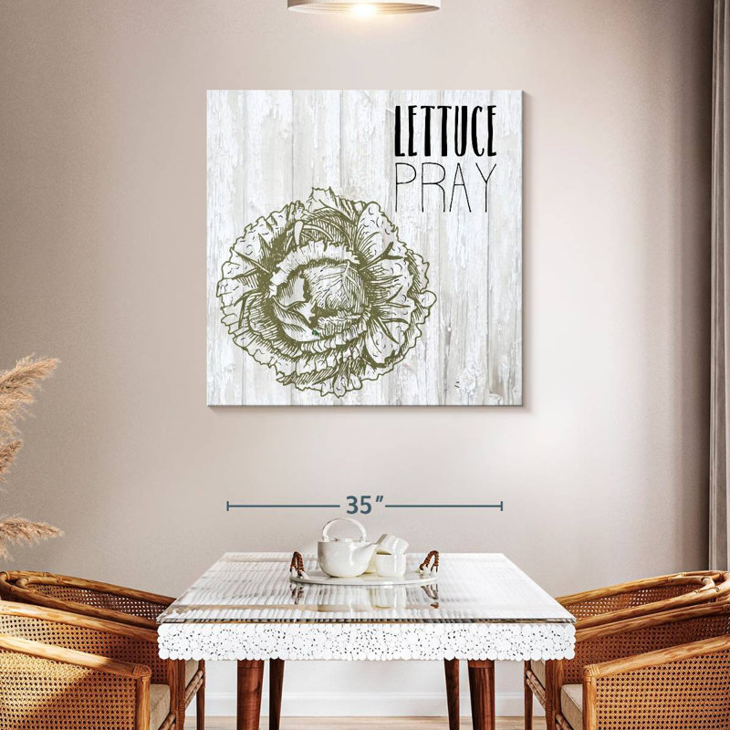 Ketti Witty Vegetables I, 39" H x 39" W