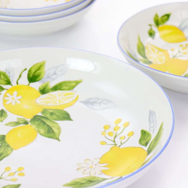 5 Piece Pasta Bowl Set