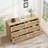 51.18'' Arc Shaped Corner Rattan Cabinet-1434538478