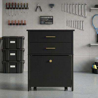 Chariot à outils robuste pour le garage et armoire à pièces mobile