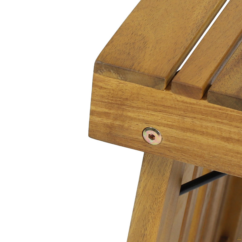 Table d'appoint, Teck