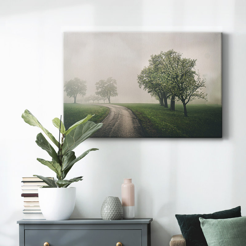 Dusty Spring-Gallery Wrapped Canvas, 12" H x 18" W