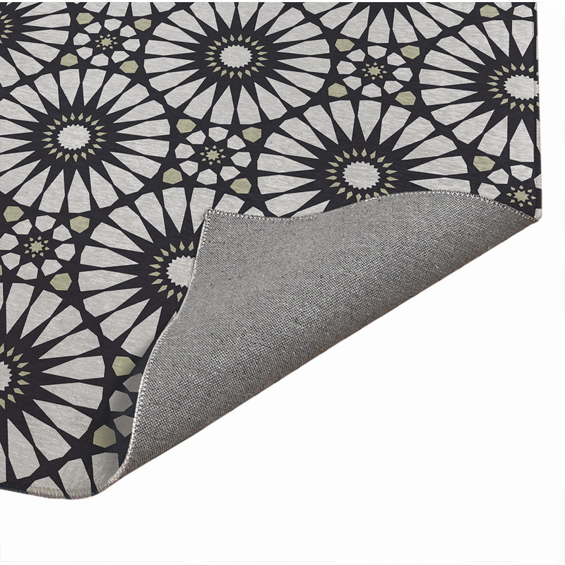 Paillasson Sylvia, Gris anthracite, L 24 po x L 36 po