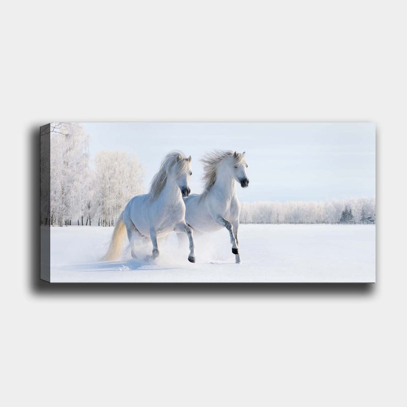 Photographie sur toile tendue, H 12 po x l 31 po