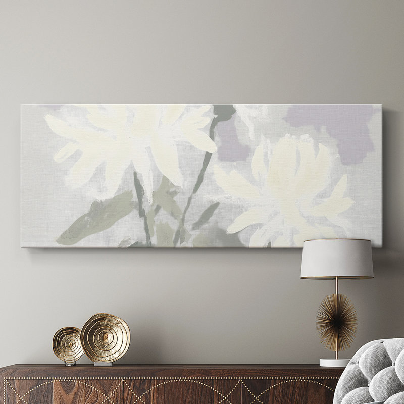 Abstract Series 9 #LX-Wide Gallery Wrapped Canvas, 12" H x 30" W