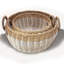 Wicker Metal General Basket Set