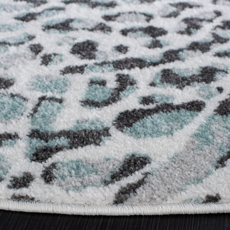 Ameyah Performance Animal Print Rug, Rectangle 3' x 5'