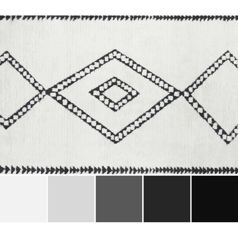 Manvil Ivory Rug, Runner 2'3" x 7'6"