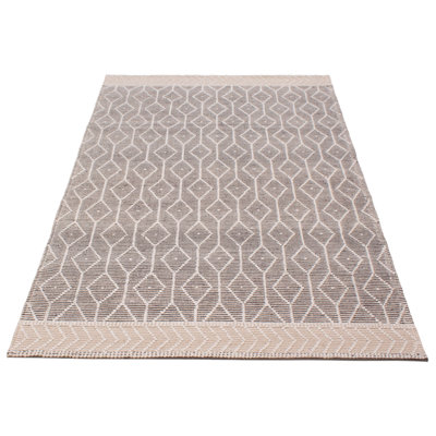 Sulaf Wool Geometric Indoor Rug