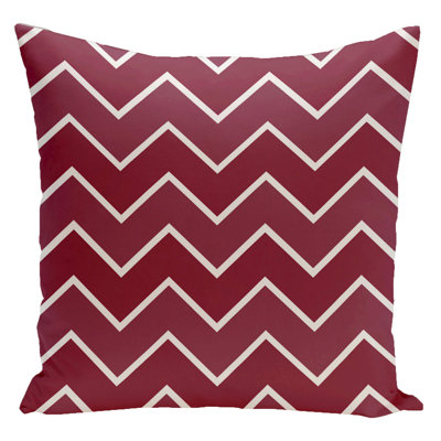 Holiday Brights Chevron Reversible Throw Pillow