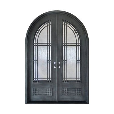 Astoria Arch Iron Door