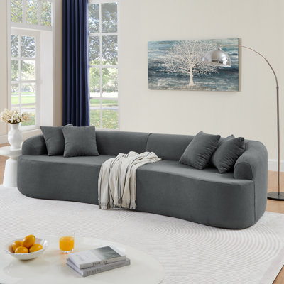 Canapé modulaire avec coussins