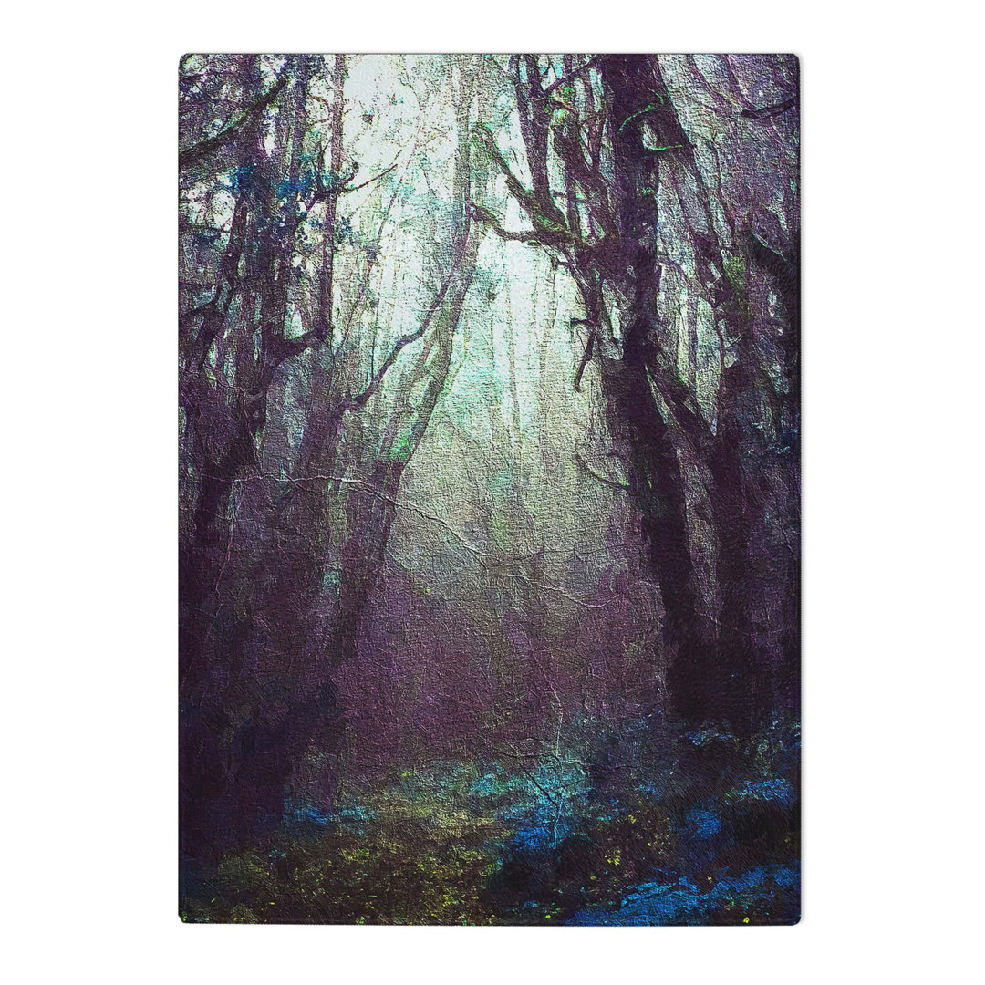 Tempered Glass a Forest Arch Chopping Board