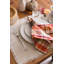 Serviette de coton 20" à imprimé écossais Vannote