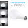 3 Way A21 LED Light Bulbs, 40/60/100W Equivalent, E26 Medium Screw Base