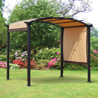 8 pi L 8 pi. D Pavillon de jardin en métal