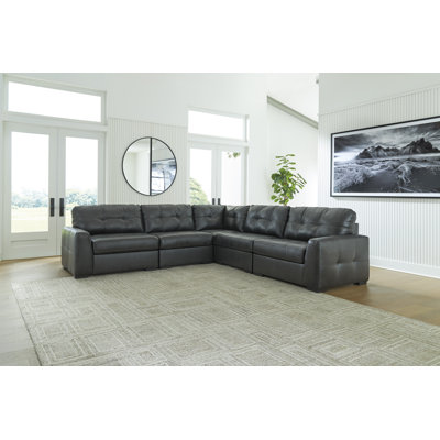 Brindley Pier Fog 5-Piece Sectional