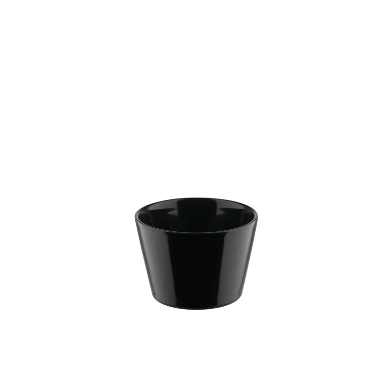 Tonale Stoneware Espresso Cup, 250 ml, Black