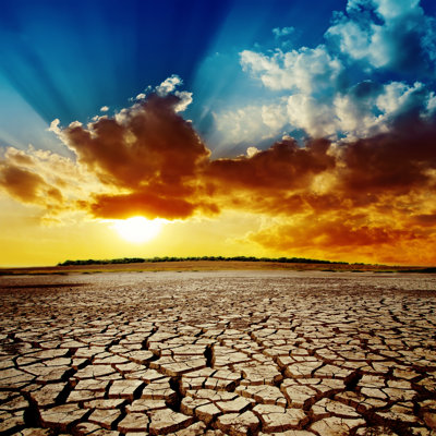Dramatic Sky - Photographie sur toile tendue