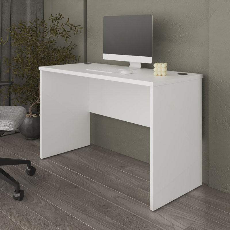 Bureau, salon, blanc