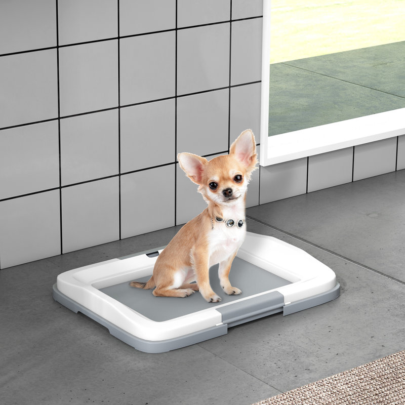 Polypropylene Litter Box, 5.5" H x 46.5" W x 34" D