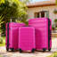 Ensemble de valise à roulettes 3 pièces avec serrure TSA 20 "24" 28 "En stock-129368052