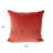 Cotton Velvet Square Pillow-119206090-119206093