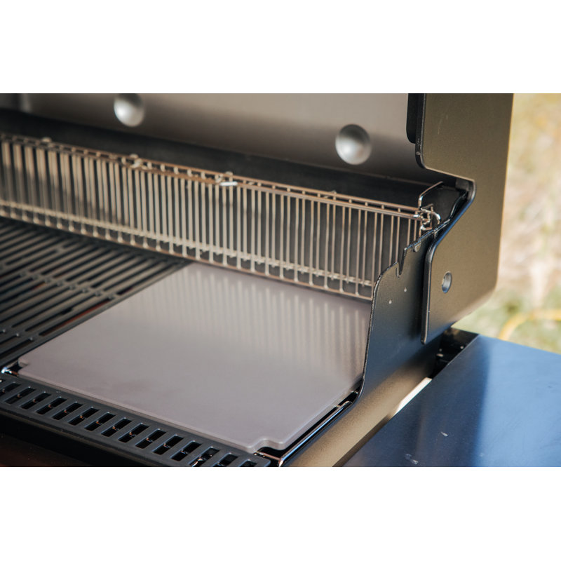 Weber Glazed Black Ceramic Baking Stone