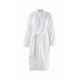 Hespérides Cotton Terry Cloth Above Knee Bathrobe