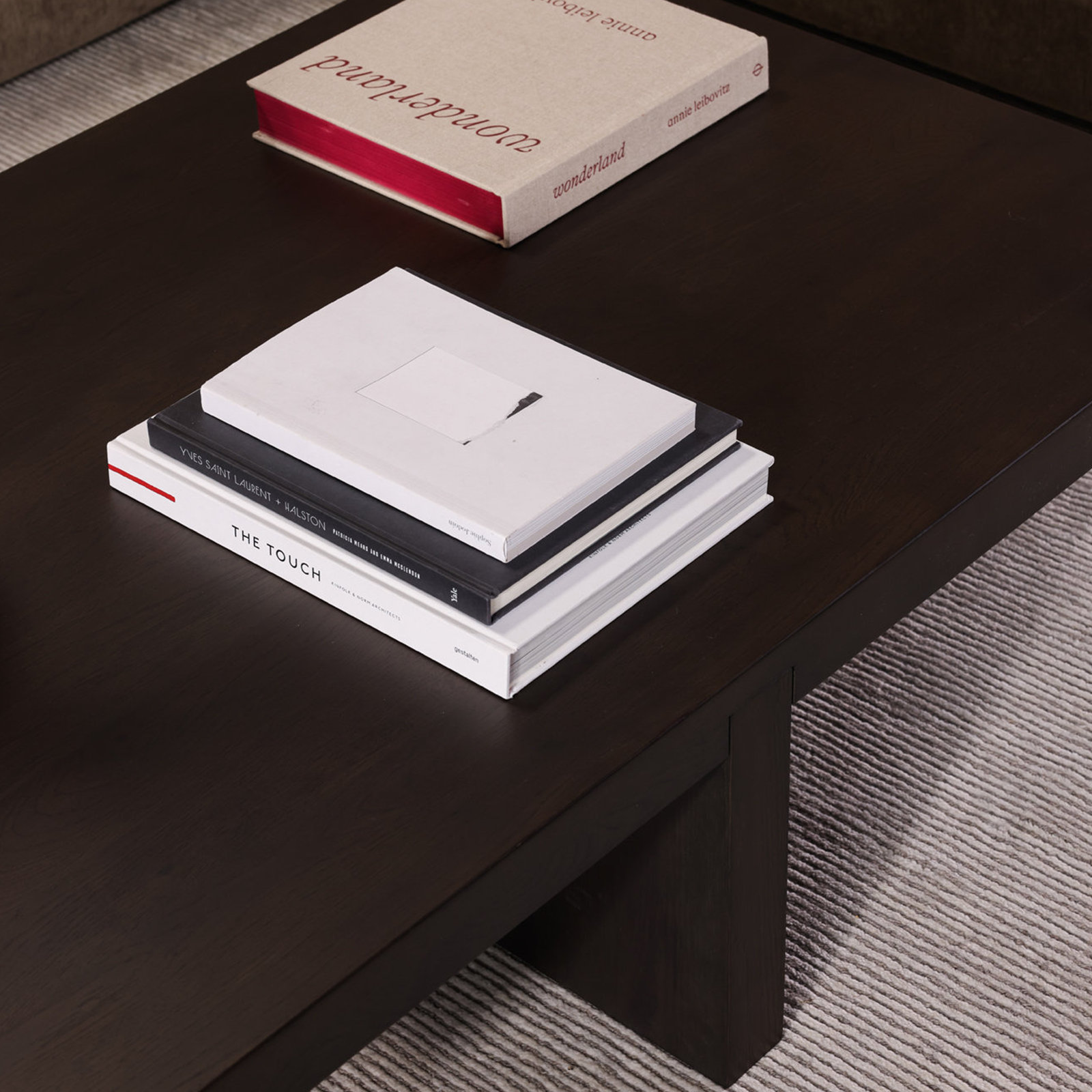 Wytheville Solid Wood Single Coffee Table, Dark Brown