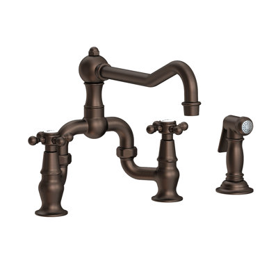 Chesterfield Bridge Faucet with Side Spray