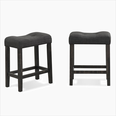 Tabouret capitonné à hauteur de comptoir