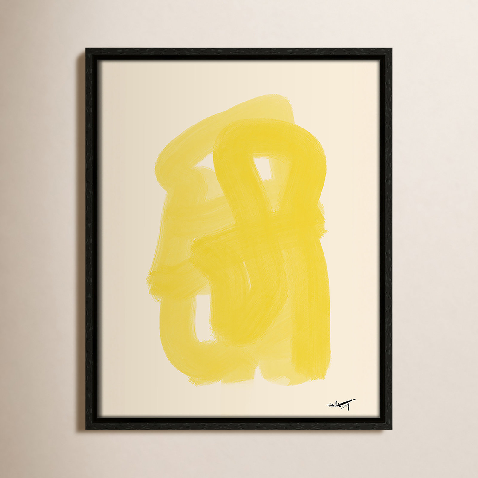 Shillington "Matin Dete" Print by N.Atelier, Espresso, 15.5" H x 12.5" W
