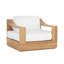 Tahiti Outdoor Teak Swivel Lounge Chair