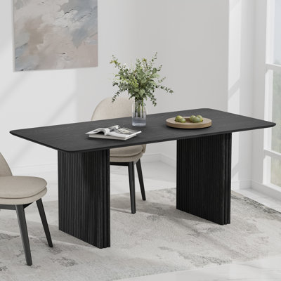 Maitilde Rectangular 30"H Wood Dining Table by Ivy Bronx