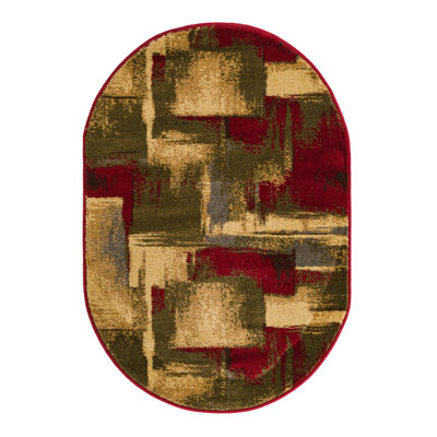 Ivetta Performance Abstract Indoor Rug