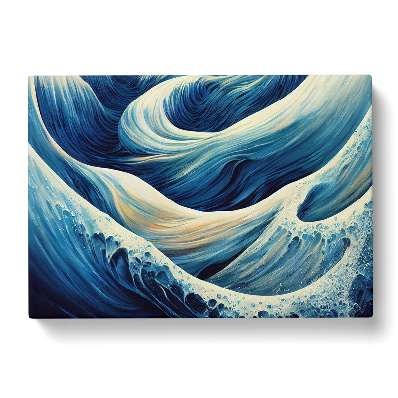Surreal Ocean Wave Vol.1 Abstract, 50cm H x 76cm W x 3cm D